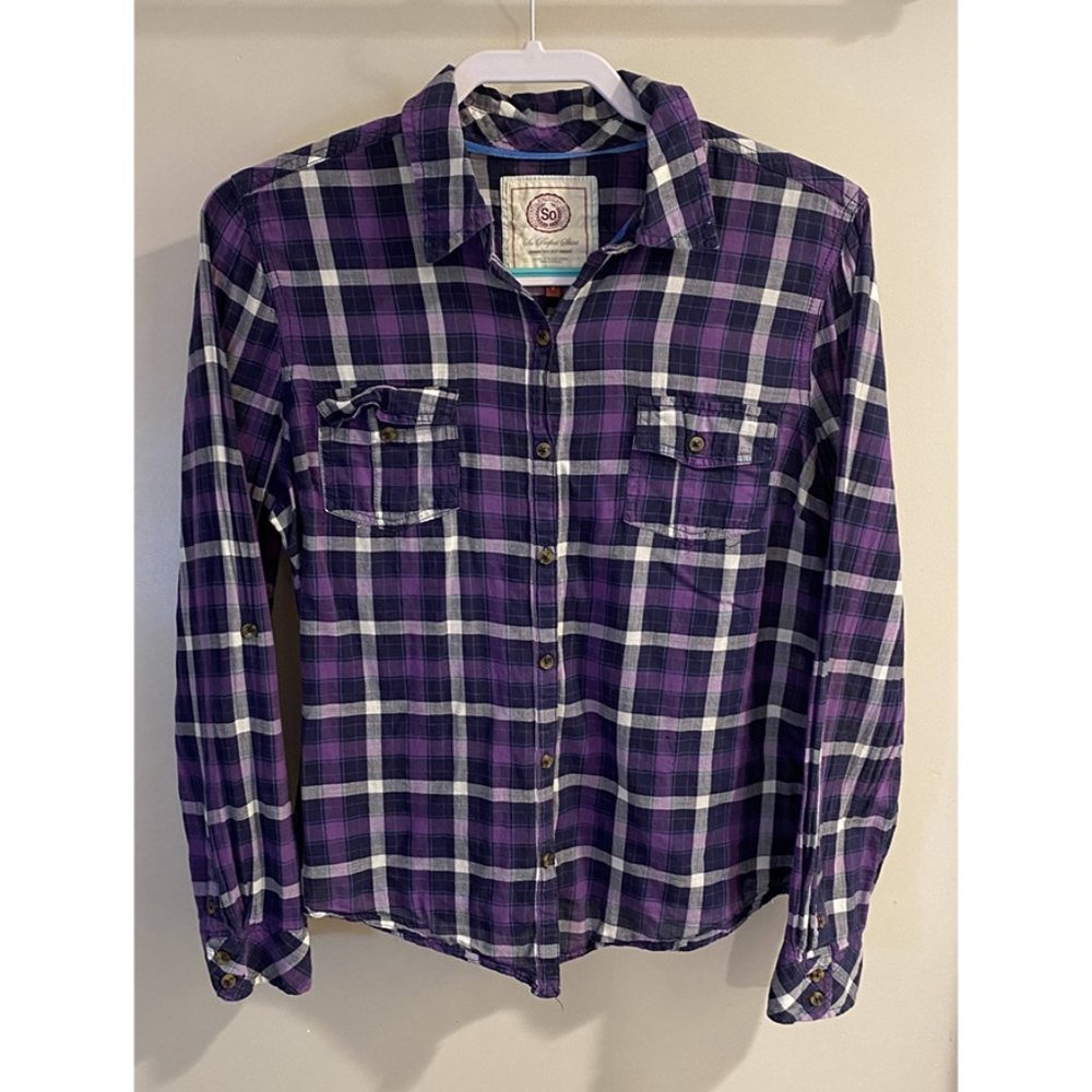 Button up Plaid Shirt